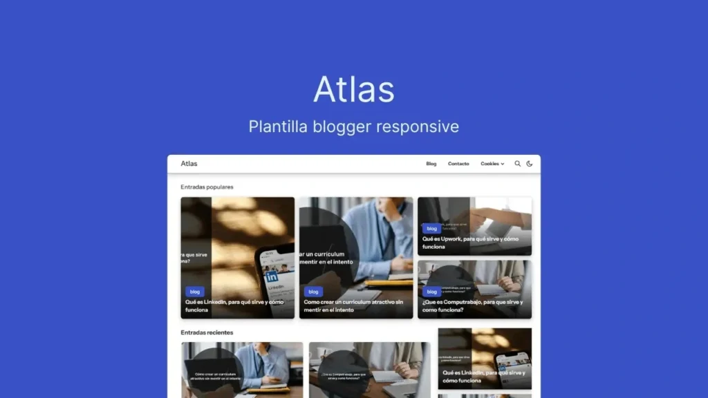 Atlas – La mejor plantilla blogger para SEO